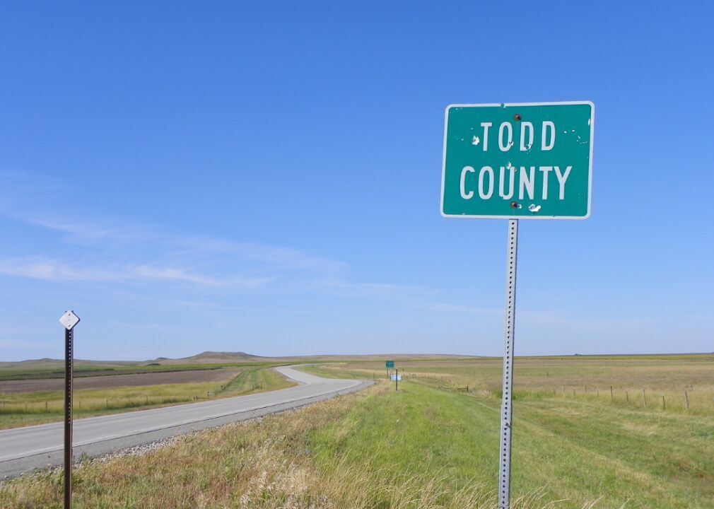 South Dakota: Todd County